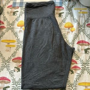 Stars Above L Gray Soft Leggings